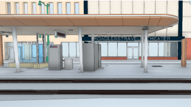 Lafayette Station redesign rendering
