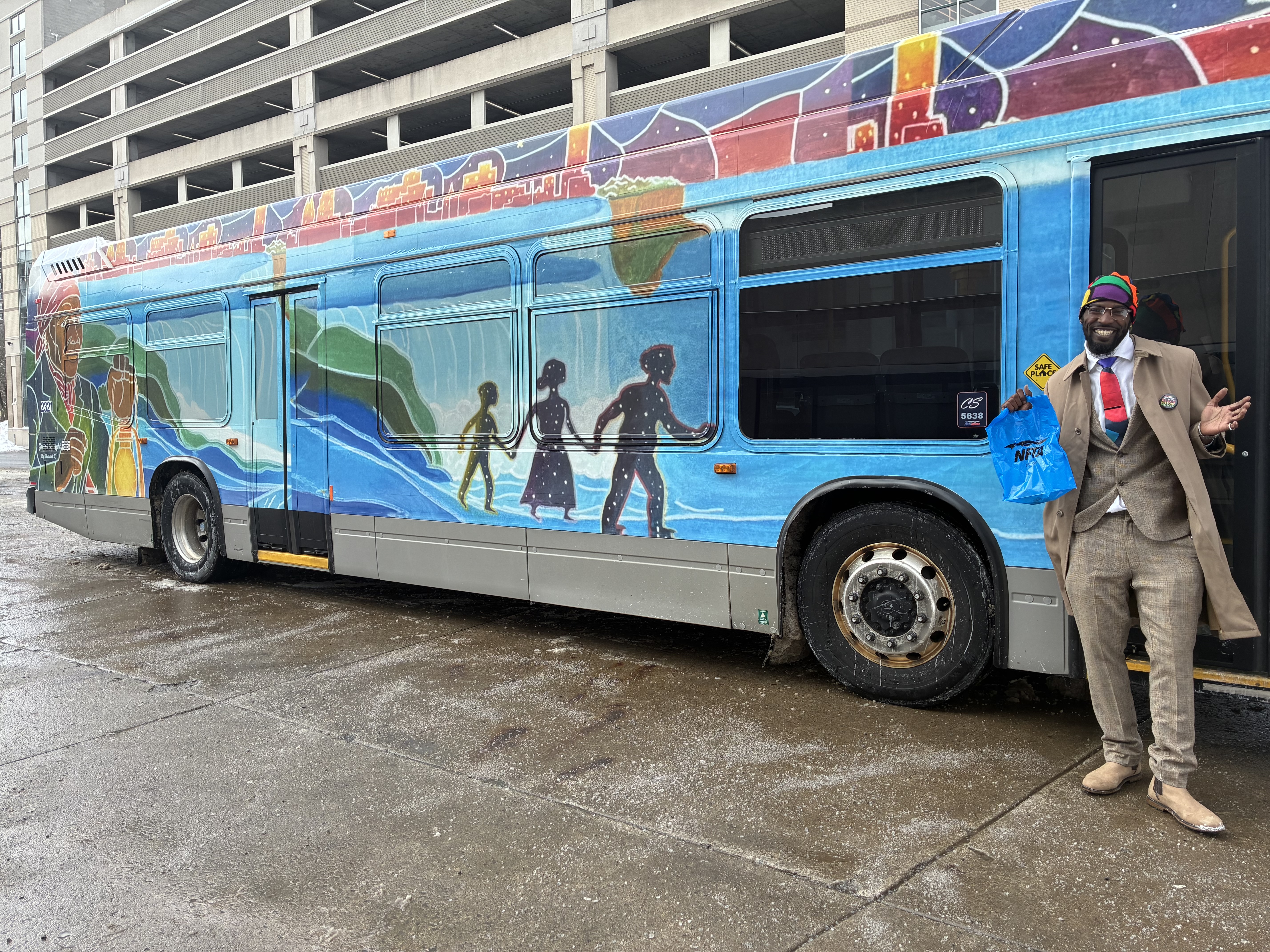 NFTA Unveils Black History Month Bus Celebrating Harriet Tubman