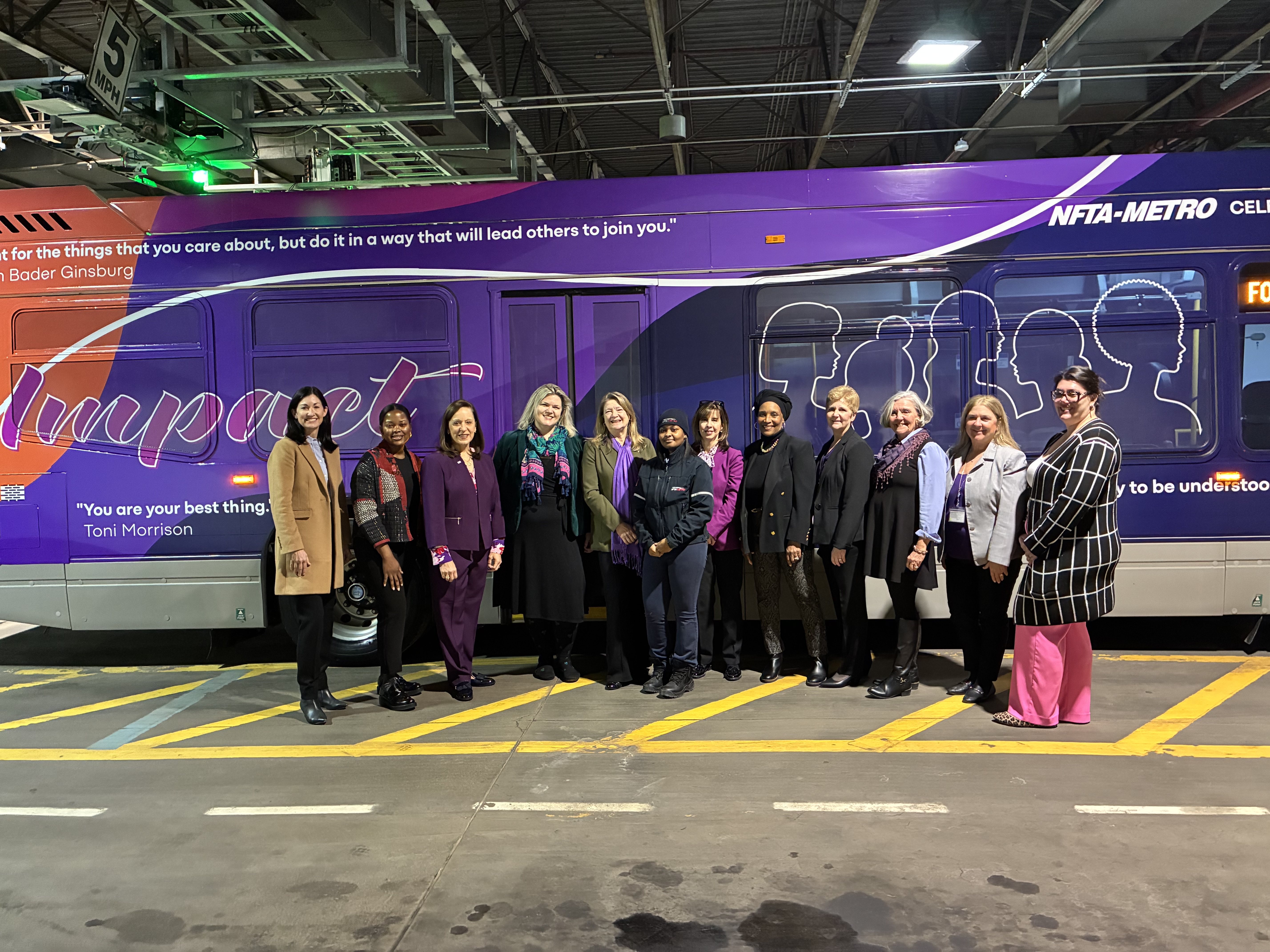 Powered by Women: NFTA Unveils Women’s History Month Bus