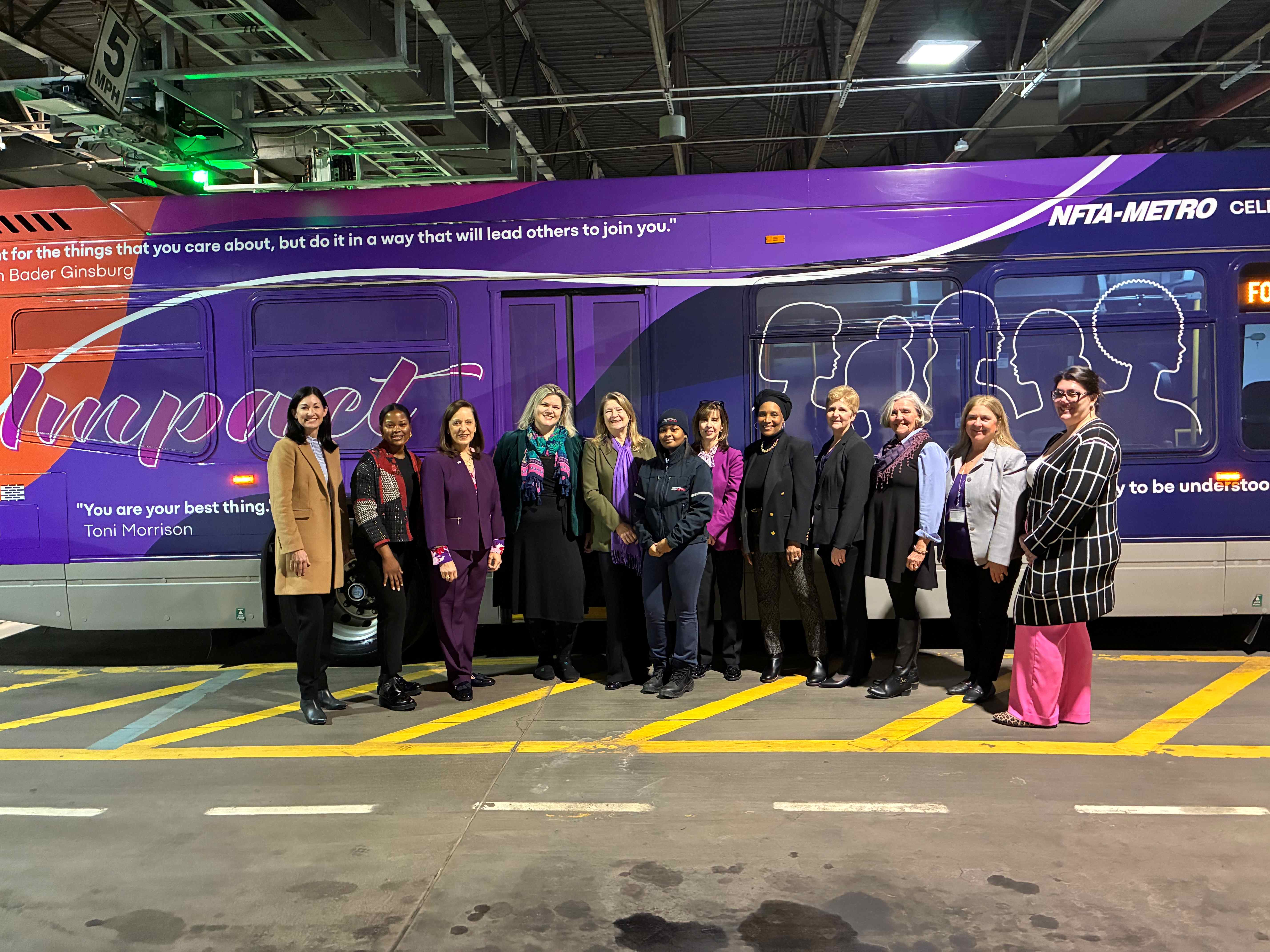 Powered by Women: NFTA Unveils Women’s History Month Bus